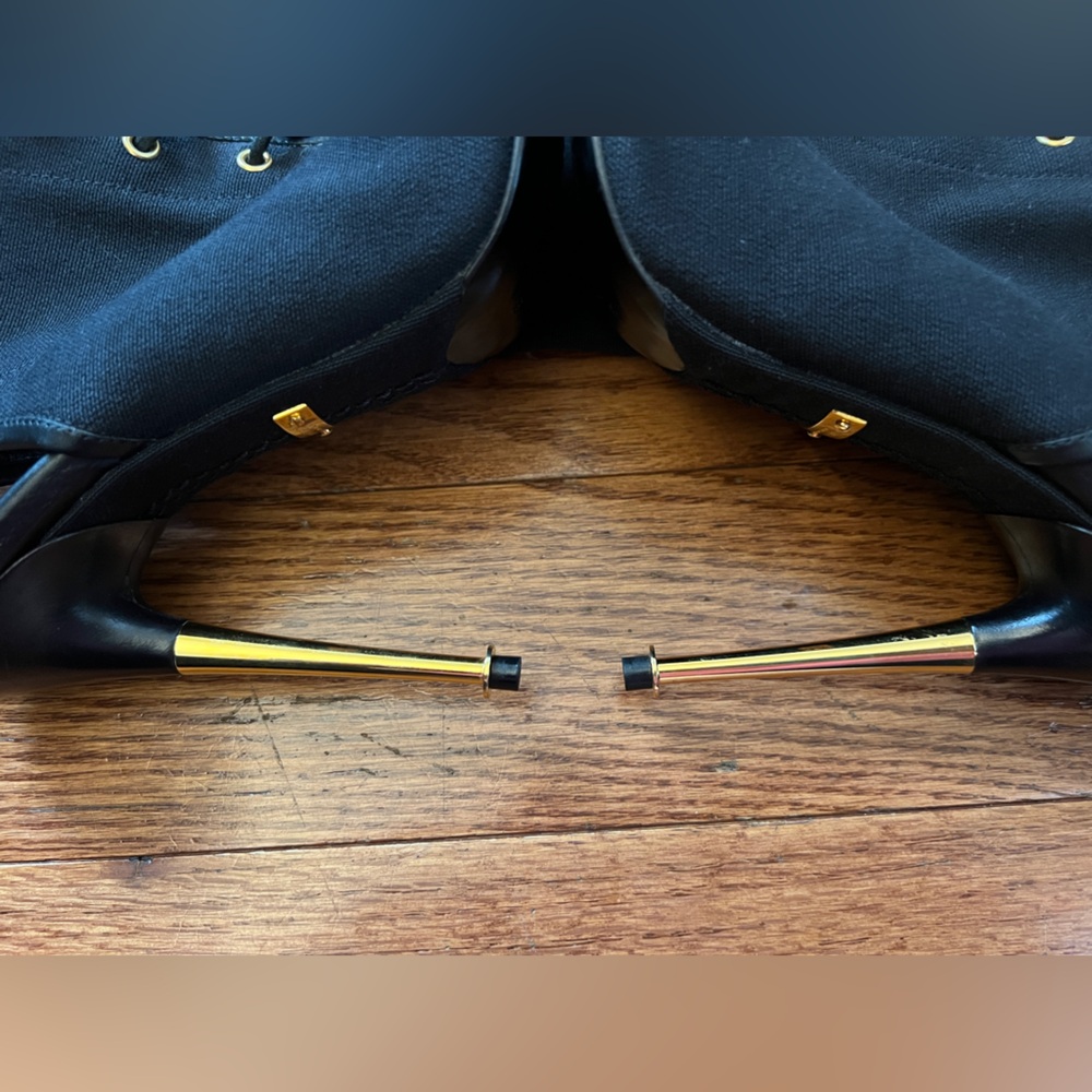 TOM FORD Canvas Over The Knee Boots Sz 38 US 7 - Picture 14 of 16